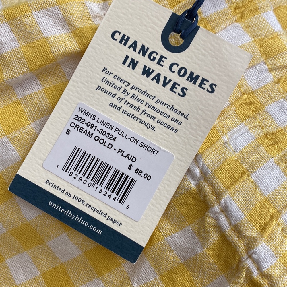 United By Blue Linen Pull-On Short - Picture 6 of 6